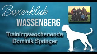 Trainingswochenende mit Dominik Springer [upl. by Dinnage]