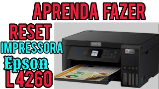 Como Fazer O Reset Da Impressora Epson L4260 Atualizado [upl. by Mallis]