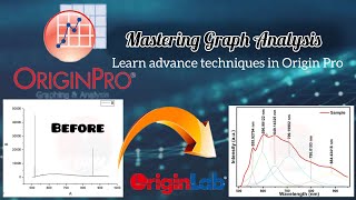 Originlab  Graph Analysis of Graphene Oxide  Peak Deconvolution  2024 originpro graphite [upl. by Bucella]