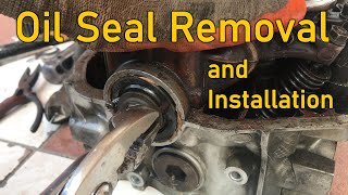 Oil Seal Removal and Installation [upl. by Mariel]