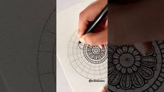 DoodleInspired Mandala Art Tutorial mandalaart tutorial [upl. by Adnylem]