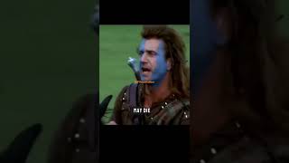 William Wallace famous SpeechMel GibsonBrave heart movie film Filmywisdom2604 [upl. by Ainessey]