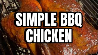 Simple BBQ Chicken Recipe [upl. by Adaiha426]