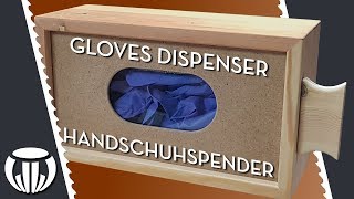 Handschuhspender mit Altholz  Gloves dispenser [upl. by Fairfield]