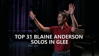 Ranking Every Blaine Anderson Solos  Glee [upl. by Adnofal916]