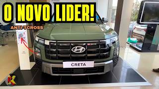 ANTITCROSS NOVO HYUNDAI CRETA RENOVADO 2025 NO BRASIL [upl. by Ocinom]