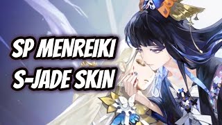 ONMYOJI SP MENREIKI SJADE SKIN INGAME 3D MODEL SJADE SKIN [upl. by Ennalyrehc]