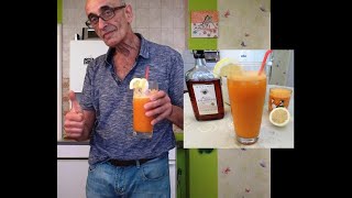 Juicer Braun MP50 How to make a carrot cocktail with Amaretto liqueur [upl. by Yblocaj588]