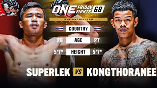 Muay Thai Masterclass ⚔ Superlek vs Kongthoranee  Full Fight [upl. by Audrie]