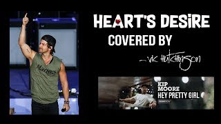 Karaoke Kip Moore Hearts Desire covered by Vic Hutchinson [upl. by Yellas31]