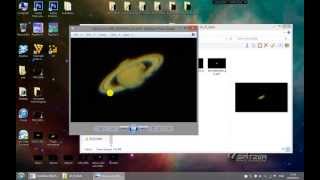 Astrophotography Demo Registax 6  AutoStakkert 2 in HD 720p [upl. by Ermin280]