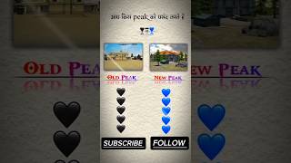 Aap kis peak ko pasand karte Hain old peak new peak 💙🖤💙🖤freefire gaming trending [upl. by Barthelemy]