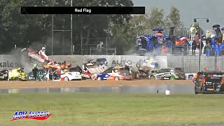 Huge Crashes at 2019 Citroën DS3 Cuprace Denmark [upl. by Eciuqram]