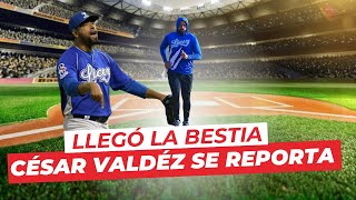 César Valdéz se reporta a los Campeones Tigres del Licey [upl. by Borer]