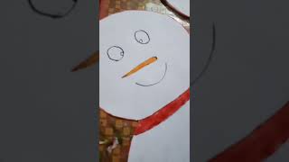 Snow man snow  craft Christmas 🎄 [upl. by Yedorb10]