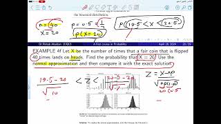 Chapter 5  Normal approximation to the Binomial Distribution [upl. by Florida]