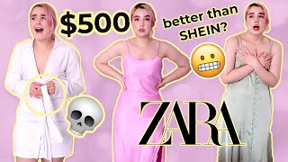 500 ZARA Try On Haul  Review 2021 SHEIN is quaking [upl. by Annekcm]