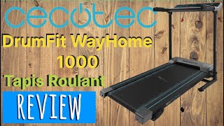 Cecotec Drumfit Wayhome 1000 tapis roulant REVIEW [upl. by Joung]