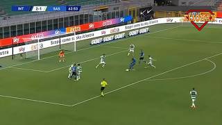 INTER  SASSUOLO 33 GAGLIARDINI LULTIMO FUORICLASSE [upl. by Aleehs132]