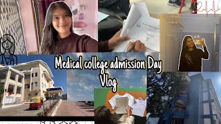 Medical College Admissions Day Vlog l MBBS vlog [upl. by Jangro748]