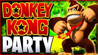 Donkey Kong Party  Brain Break  Just Dance  Mario Brain Breaks  Freeze Dance  Danny Gonoodle [upl. by Nike557]