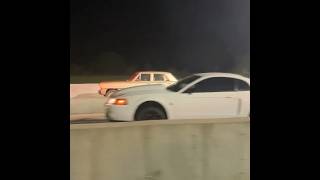 Turbo Mustang  Test amp Tune  Bonne Terre Drag Strip turbomustang dragcar dragracing [upl. by Aleras488]