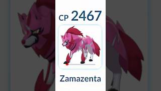 10 HP Zamazenta Destroy Grunt Badly in pokemongo [upl. by Anasxor]