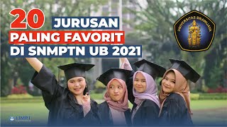 20 Program Studi Paling Banyak Pendaftar di SNMPTN UB 2021 [upl. by Nortad]