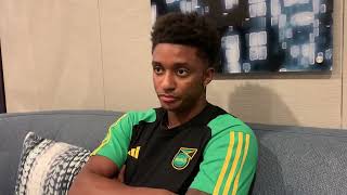 Demarai Gray speaks ahead of tomorrows clash vs Canada [upl. by Oam]