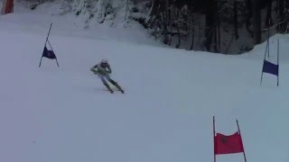 Vitranc Cup race slope Ana Drev SLOSKI Training [upl. by Grosmark]