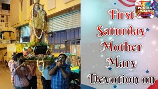 St Anthonys Church First Saturday Mass by Rev Fr Prasanth Kumar [upl. by Dyoll]