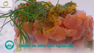 Feria Hogarmania Tartar de atún con aguacate [upl. by Bilek]