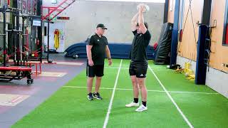 Rugby Lineout Throwing Power [upl. by Ijan]