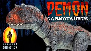 Mattel Jurassic World Hammond Collection Demon Carnotaurus repaint [upl. by Claiborne]