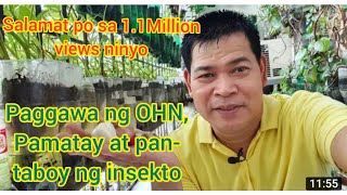 OHN PAMATAY at PANTABOY NG INSEKTO SA LAHAT NG TANIM with ENG sub [upl. by Niel]