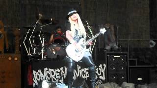 orianthi panagaris guitar solo Live With Alice Cooper [upl. by Kcirre]