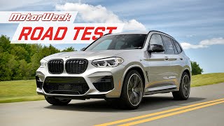 2020 BMW X3 M Competition  MotorWeek Road Test [upl. by Ydarb667]