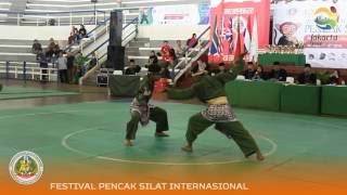 Tafisa 2016 Festival Pencak Silat Internasional Seni Ganda PERSINAS ASAD [upl. by Aholah]