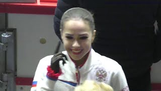 Alina Zagitova GP Helsinki 2018 FS FULL Practice A2 [upl. by Drarreg]