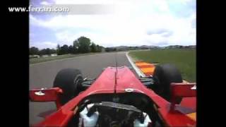 OnBoard HelmetCam with Alonso in Ferrari F10 At Fiorano [upl. by Hgielek63]