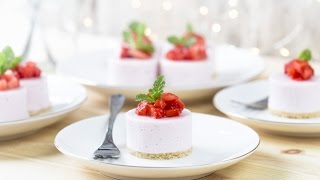 Kerstdessert  Prosecco kwarktaartje [upl. by Kitchen321]