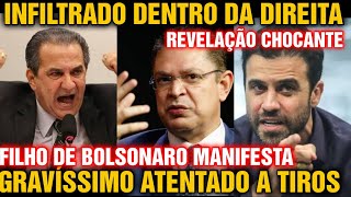 3 INFILTRADO NA DIREITA CARLOS BOLSONARO REVELA PLANO COTRA O PAI ATENTADO A TIROS CONTRA CANDIDA [upl. by Templer492]