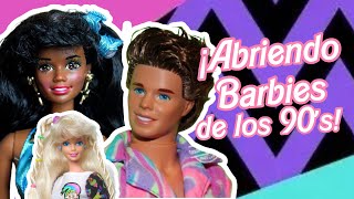 ¡Abriendo Barbies de los 90’s [upl. by Aztinad518]