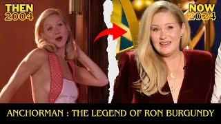 Anchorman  The Legend of Ron Burgundy Cast 2004 vs 2024 [upl. by Niwle641]