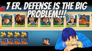 Boom Beach Warships Season 54  7ER Defenses Problem Rank 23 😥😥😥 [upl. by Anicart]