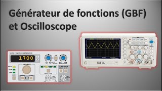 Oscilloscope et générateur de fonctions [upl. by Lierbag]