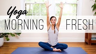 Yoga Morning Fresh  35Minute Morning Yoga  Yoga With Adriene [upl. by Nylauqcaj]