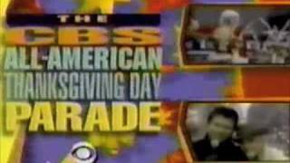 quotCBS AllAmerican Thanksgiving Day Paradequot promo  1990 [upl. by Tedman]