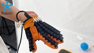 RoboCT Rehabilitation Training Robot Gloves [upl. by Adis921]