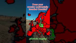 Did your country accidentally invaded Czechia europe mapping illdisposed [upl. by Dulce]